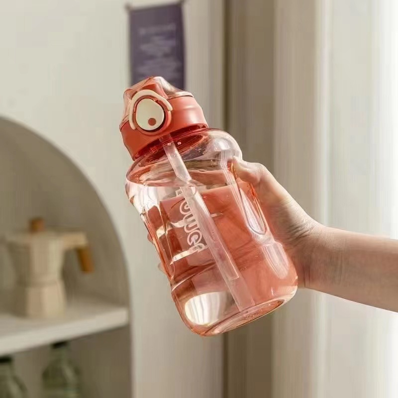 Verano tianyi deportes taza 0933 espacio taza 900ml portátil rebote cubierta estudiante taza de té hervidor de plástico