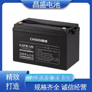 昌盛 6-GFM-100 ups电源 电池批发 邮电通信系统 易安装