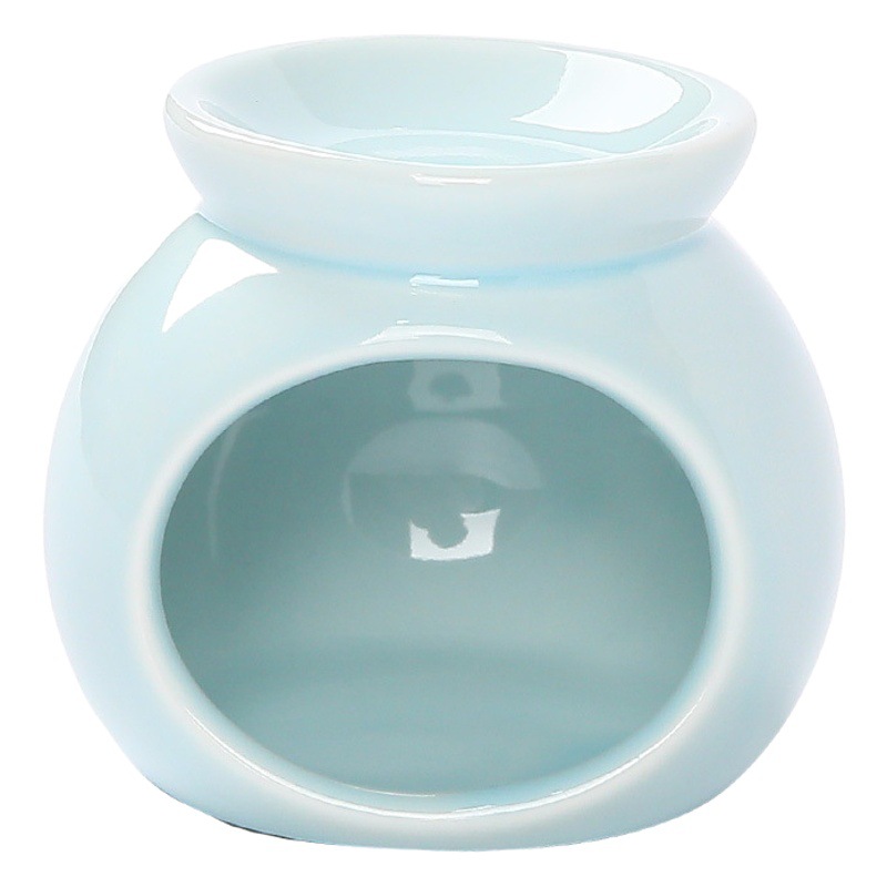 Factory direct supply colorful ceramic incense burner without fire aromatherapy ceramic aromatherapy burner crafts ceramic ornaments