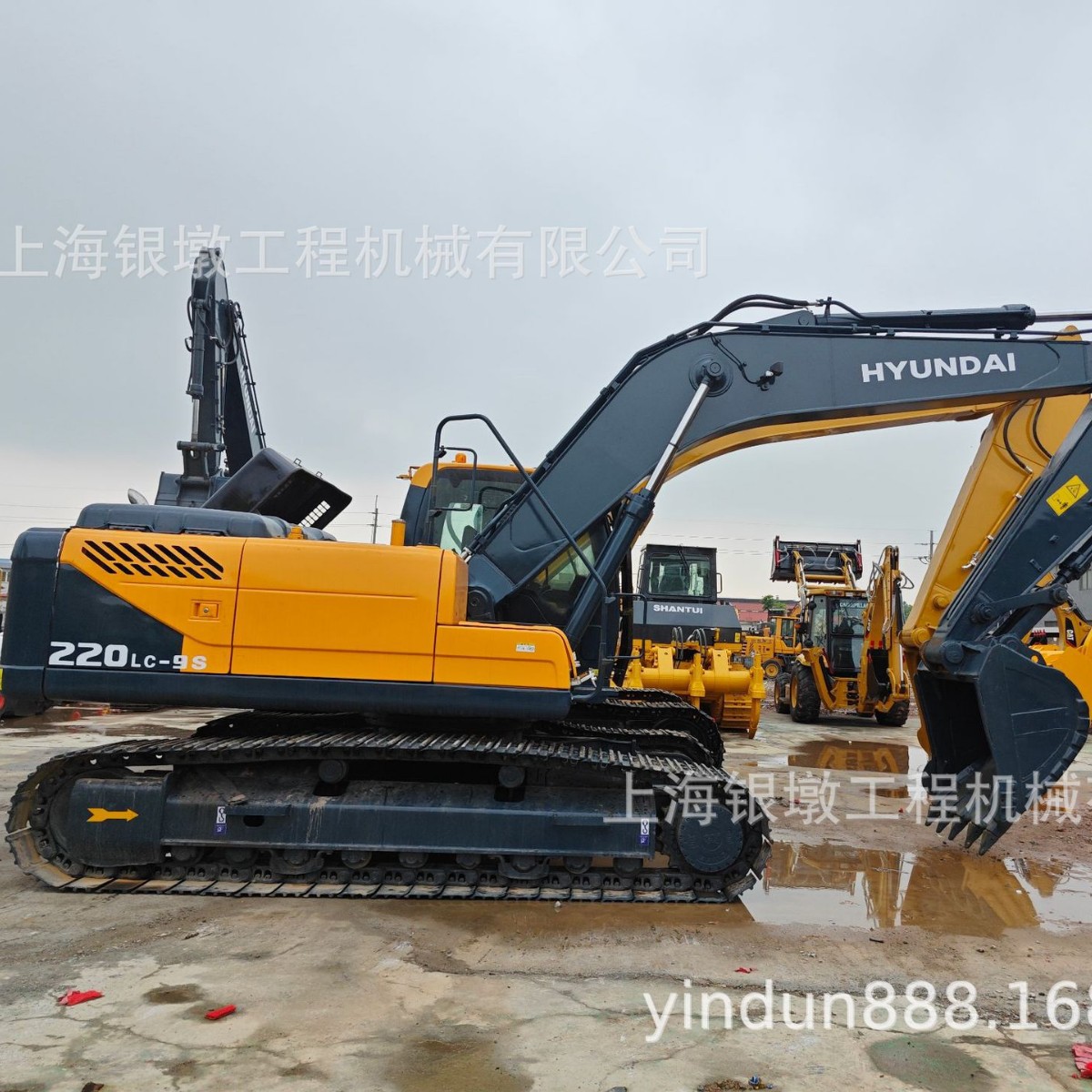 现代220挖掘机 现代挖掘机低价出售！可出口！ In stock 现货