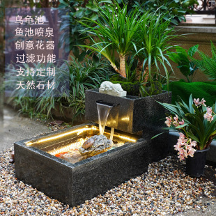 ��ˮ�[�������̨С�~��ʯ�^ˮ���^�V�����ۇ�ȪͥԺ�b��쾰