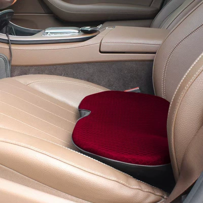 Cross-border car cushion for driving Seat cushion, seat cover - red-4422510cm