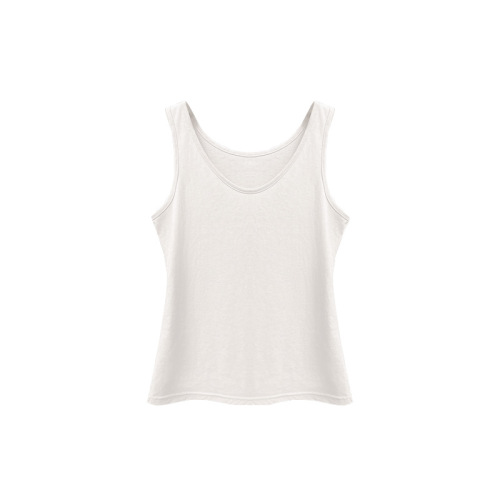 Korean Minimalist Style Casual Snowflake Cotton Strappy Tank Top Sleeveless Top Summer New Inner Cotton Linen Thin Women's Clothing