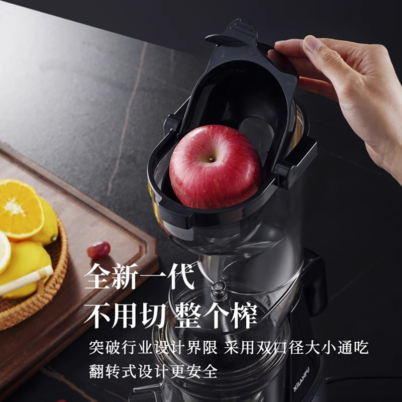 2025新款水果榨汁机渣汁分离小型家用摆摊商用不锈钢全自动原汁机|undefined
