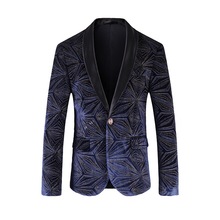 亚马逊爆款闪珠烟花龙袍烫金礼服单西独立站欧美中东西装礼服