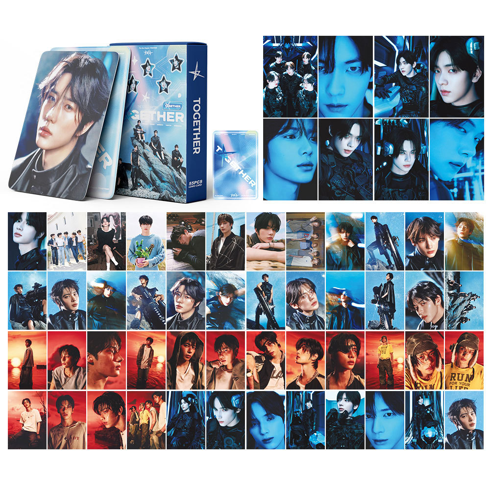 54/55 tarjetas Tarjeta pequeña integrada Tarjeta de álbum de G-IDLE Kpop Korean Wave Foto casera Tarjeta lomo SK