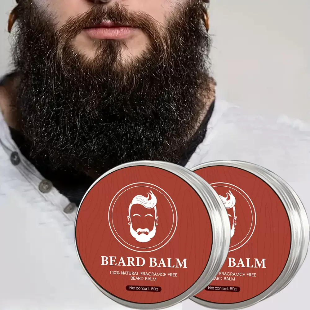 跨境外贸beard balm胡须膏男士免洗胡子油护发素胡须造型膏胡子霜