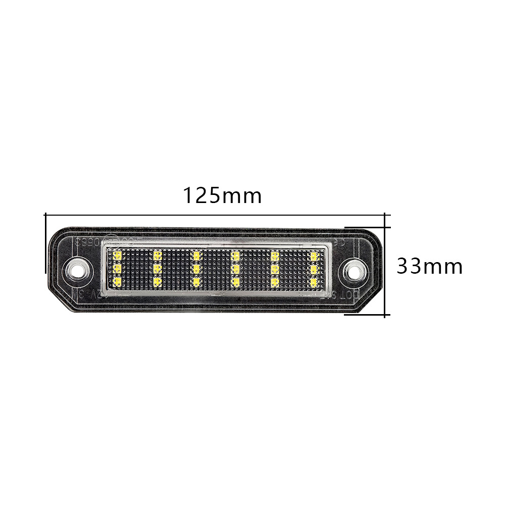 Suitable for Honda Civic Cr-X Del Sol Integra Led License Plate Light 93-97