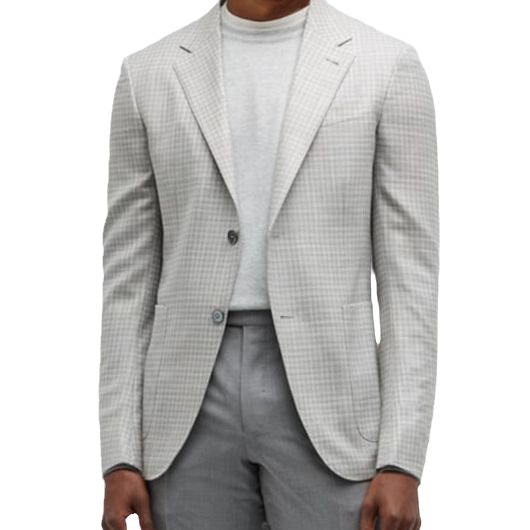 Traje casual a cuadros transfronterizo de los hombres ligero negocio plaid impreso chaqueta de los hombres fuente fábrica al por mayor amazon