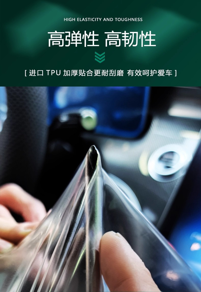 25 Mercedes-Benz E-Class E300L/E260L Interior Protection Central Control Film Navigation Instrument Screen Tempered Film Modification