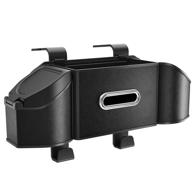 Car cup holder/beverage holder: car seat back storage, tissue