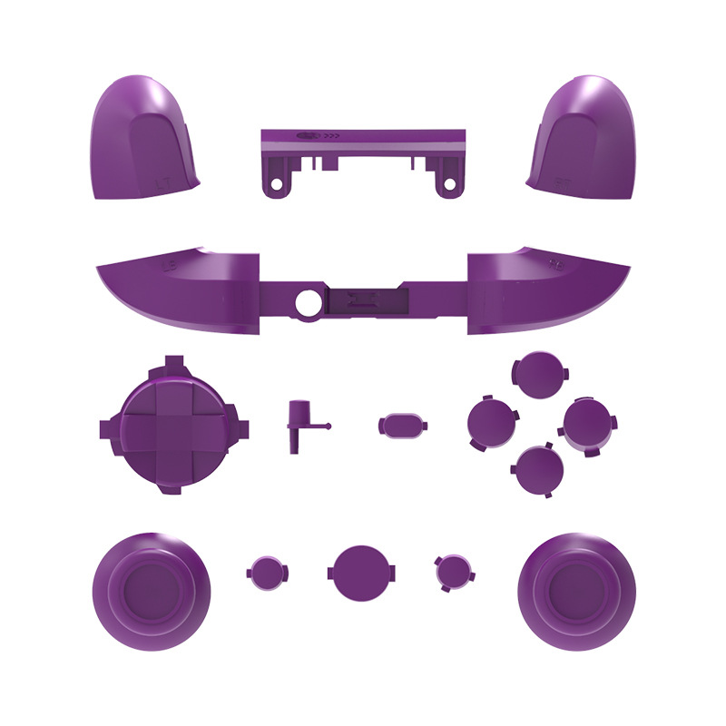 Botón de cáñamo-púrpura