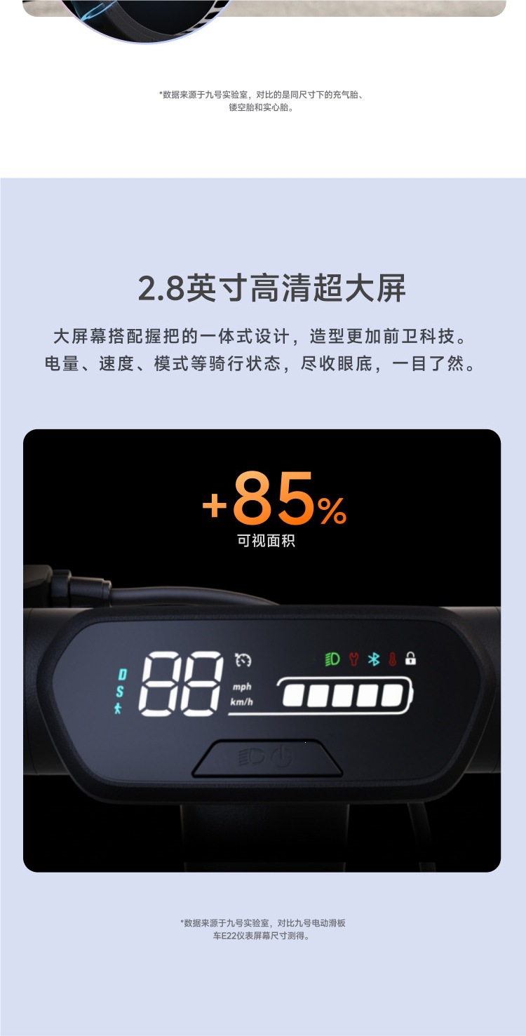 Outdoor high-end electric scooter E2, foldable, suitable for short-distance travel, designed for adults, two-wheeled, safe for commuting, and also suitable for children