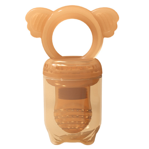 Baby bite music children's food grade silicone baby eating fruit feeding complementary food fruit and vegetable music pacifier supplies