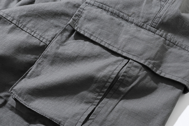 Ανδρικά ρούχα, street retro, ρούχα εργασίας, casual παντελόνια με πολλές τσέπες, χαλαρά, λειτουργικά παντελόνια επώνυμων εμπορικών σημάτων μόδας_voghion.com