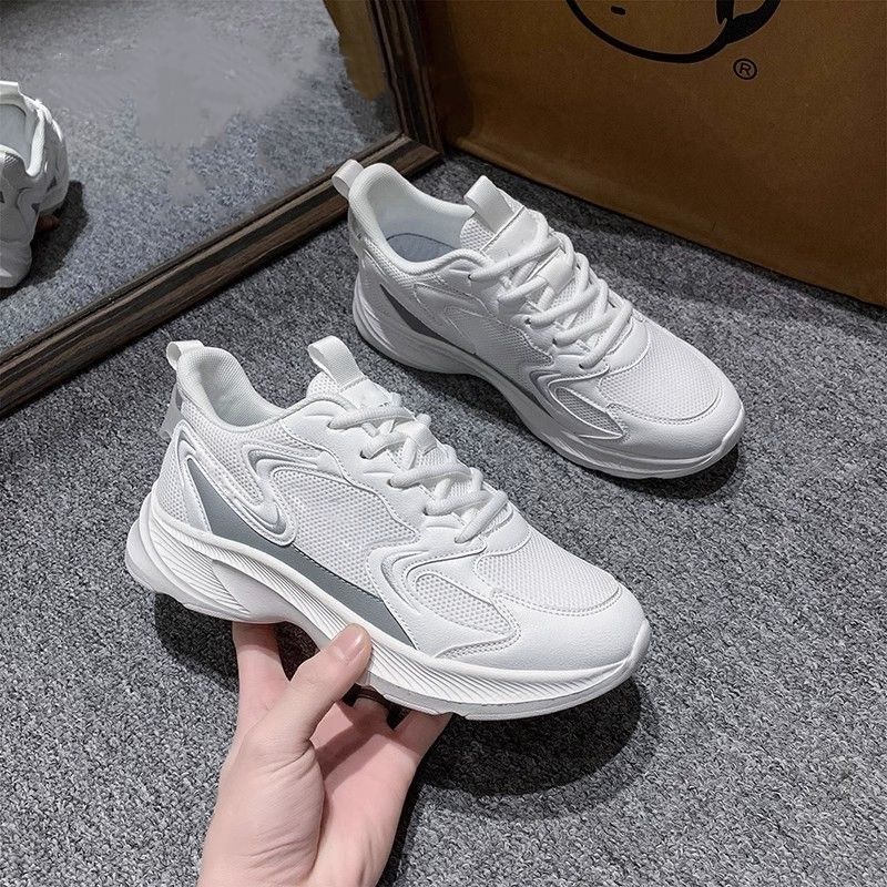 Sports Shoes for Women 2025 New Shock-Absorbing Soft-Soled Mesh Shoes for Women Lightweight Breathable Running Shoes for Women