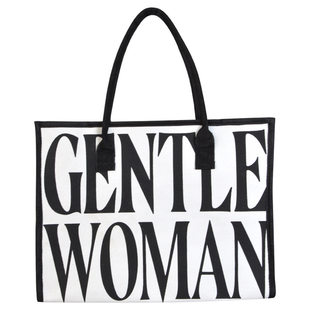 Capacious shopping bag, fashionable linen bag for mother and baby, shoulder bag, high-quality style