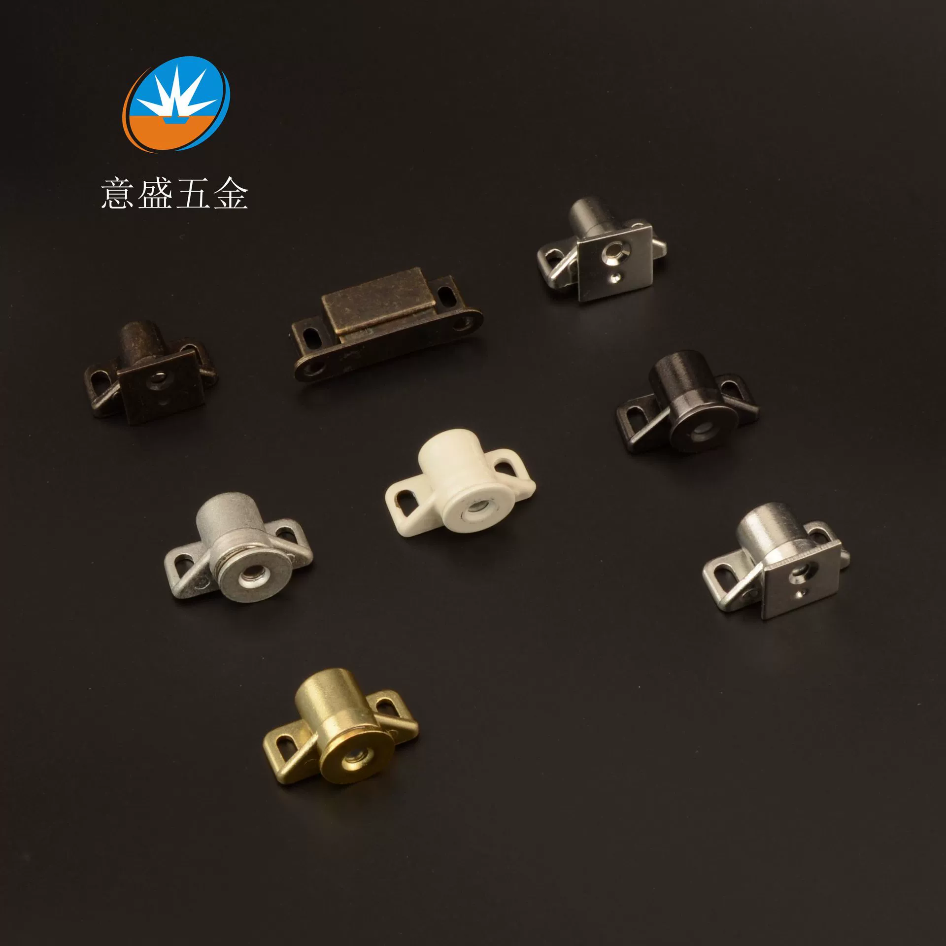 Медь цинковый сплав Дверь шкафа всасывающий шкаф утолщенный Магнитный круглый античный сенсорный шарик мебельная фурнитура