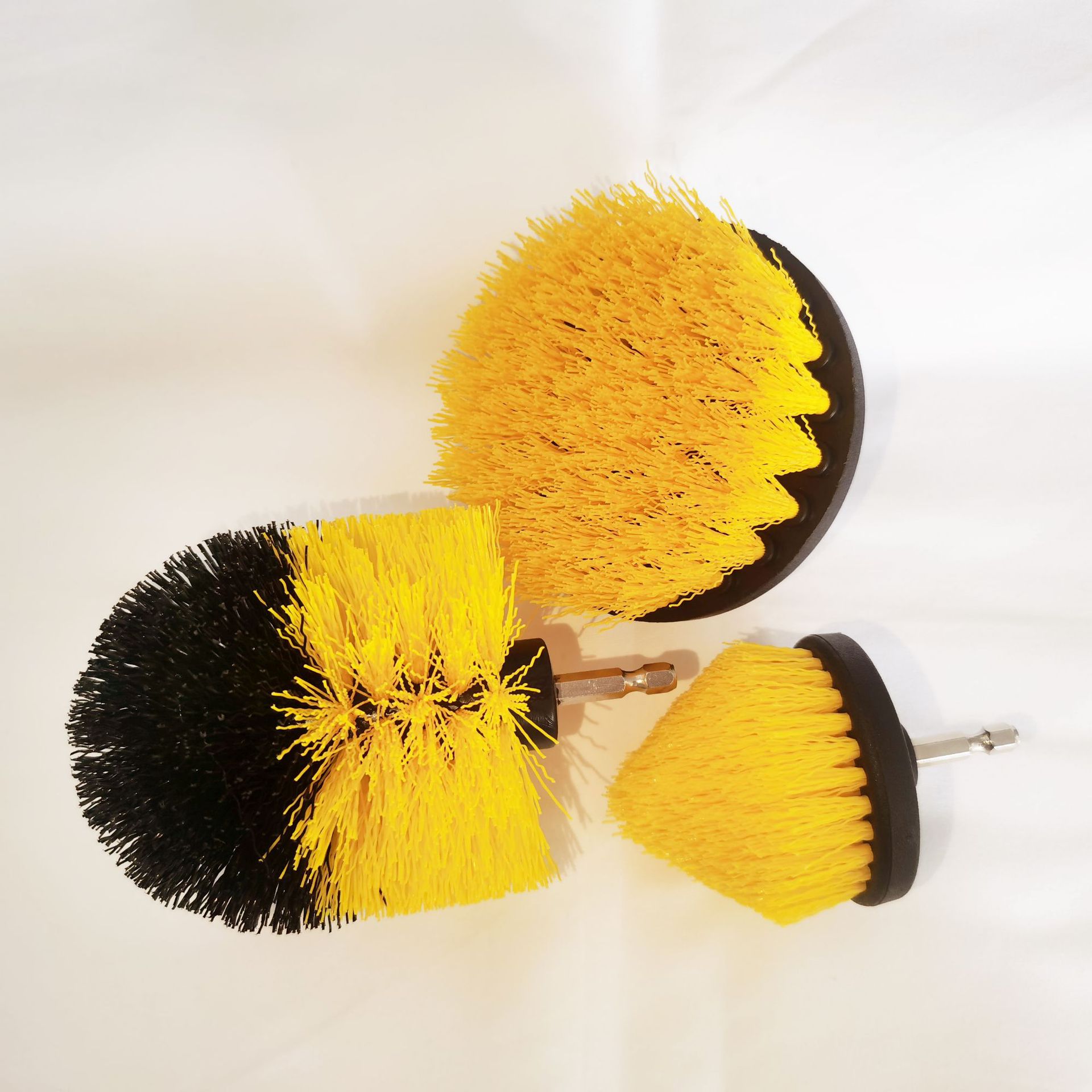 Venta caliente transfronteriza cepillo de taladro eléctrico cepillo de limpieza eléctrico traje de limpieza azulejo hueco disco cepillo de limpieza de coches