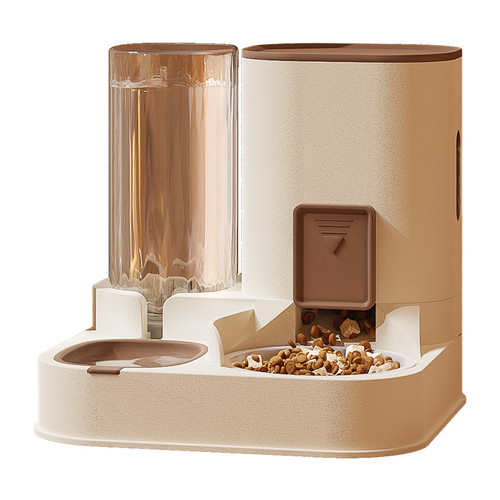 Automatic feeding and watering all-in-one machine pet water dispenser feeder cat water dispenser cat bowl dog bowl cross-border wholesale