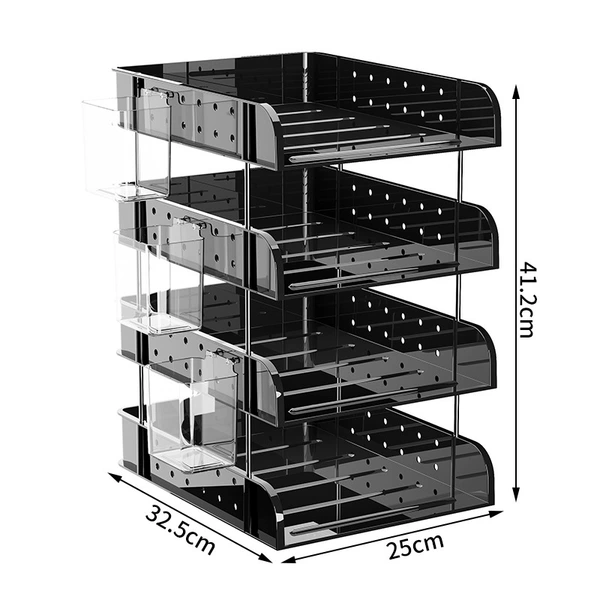 Black pens holder, 3 pieces