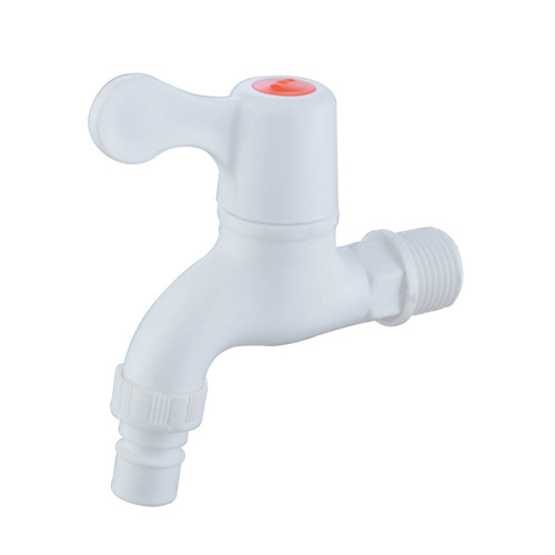 Plastic faucet four-point quick opening washing machine mop pool single cold water spout outdoor wholesale