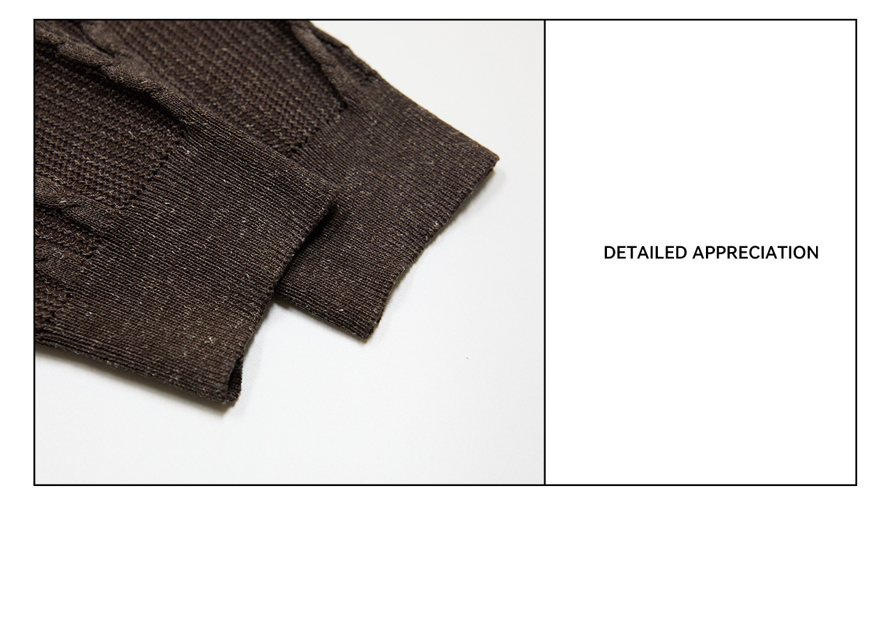 UNF Cable-Knit Jacquard Polo Shirt