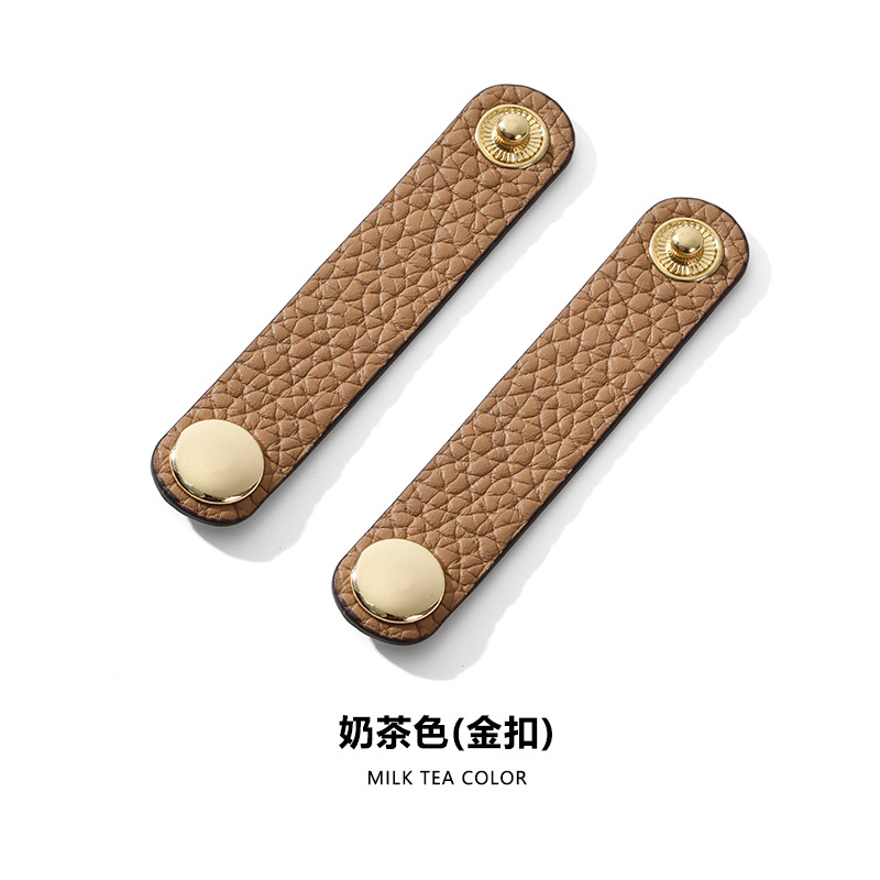 D-55 milk tea gold buckle/2