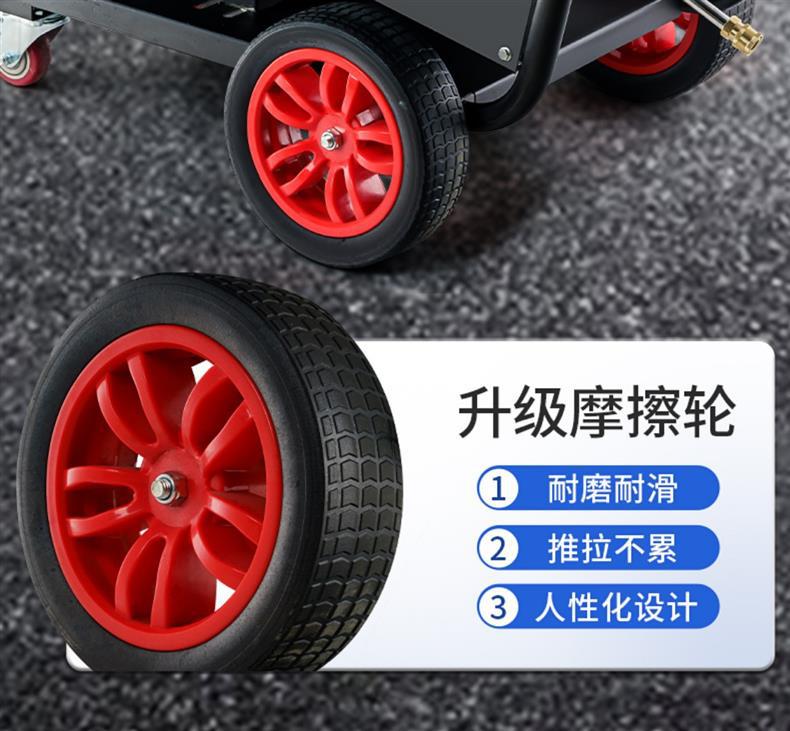 Ultra-High-Pressure Industrial-Grade Cleaning Machine 500kg Three-Phase Ar Commercial Car Washing Machine 380V High-Power Rust Removal Water Gun