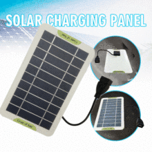單晶硅太陽能板 充電手機的迷你太陽能電池板充電器USB輸出/ 3.7V