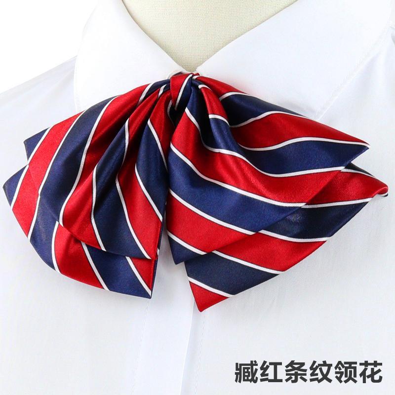 사프란 줄무늬 나비 목걸이 꽃