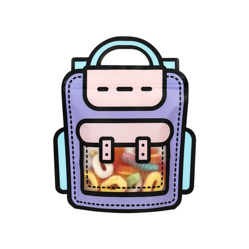 Factory direct sales holiday gift packaging bag school bag snack bag cute creative student children birthday gift bag