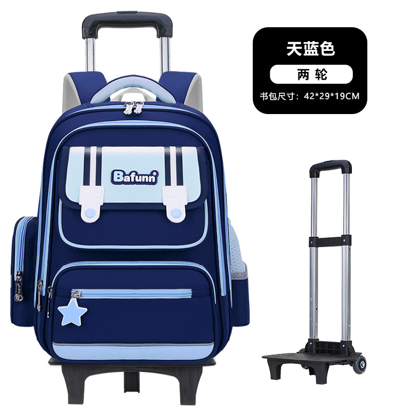 26 nuevas mochilas de tirón para estudiantes de primaria, uno, dos, tres a seis grados para niños y niñas, mochila de hombro de gran capacidad