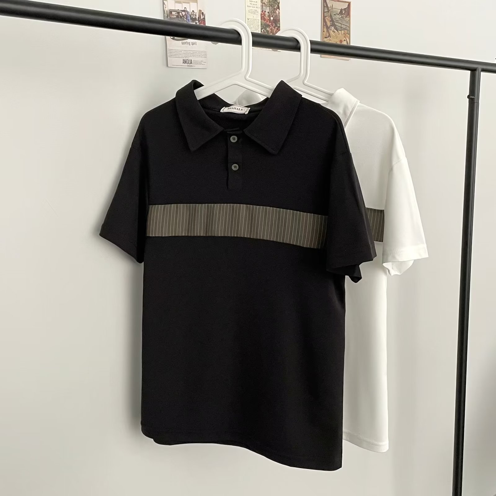 2024 verano nuevo polo de manga corta Douyin transmisión en vivo Taobao Pinduoduo artículos calientes suficiente suministro a largo plazo