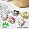 Fortune Sanrio Kuromapgang Dog Sealing INS Girl Multifunctional Cartoon Cartoon Pile High Beauty PP Folder