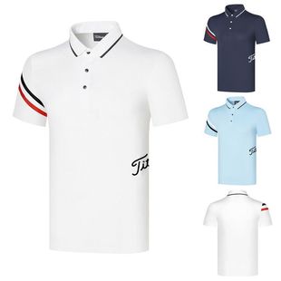 Xia Xin Golf Clothing Men's Short Sleeve T-Shirt Outdoor Sports Quick-Drying Breathable Top Sweat-Absorbent Polo Shirt