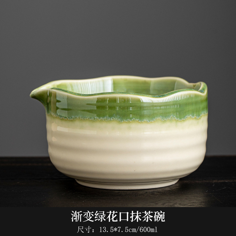 Tazón de matcha de la dinastía Song, herramienta de matcha, cepillo de matcha, tazón de té japonés, licuadora, juego de utensilios de cambio de horno