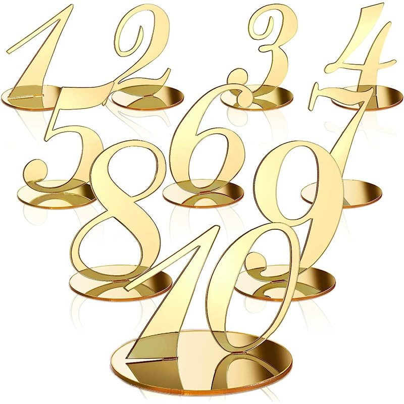 Трансграничный горячий акриловый стол номер карты места свадебного стола номер карты номер таблицы карта ресторана