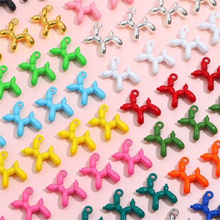 Cartoon Alloy Oil Dropping Puppy Pendant DIY Making Bracelet Necklace Handmade Beaded Material Jewelry Earrings Accessories
