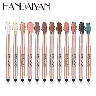 Han Daiyan handaiyan Colorful Pearlescent Eye Shadow Pen Eye Shadow Stick Face Brightening Highlight Sleeping Silkworm Stick Eyeliner Pen