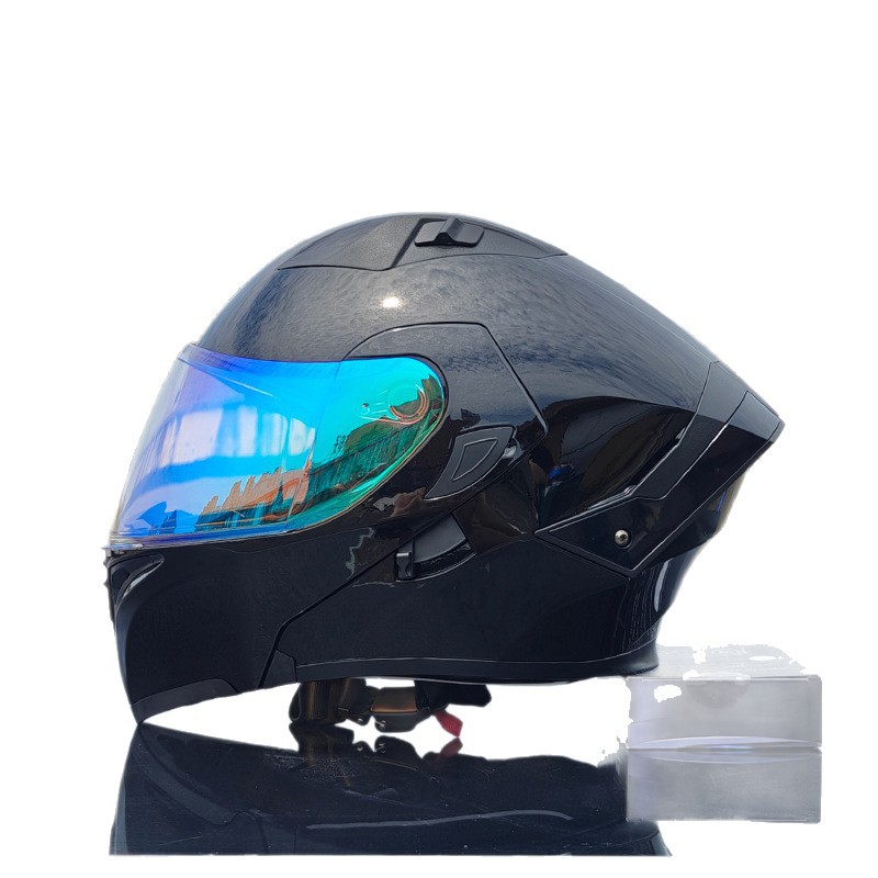 Orz nuevo casco de motocicleta casco para hombre casco para mujer locomotora casco completo Xia 3C certificado doble lente cuatro estaciones universal