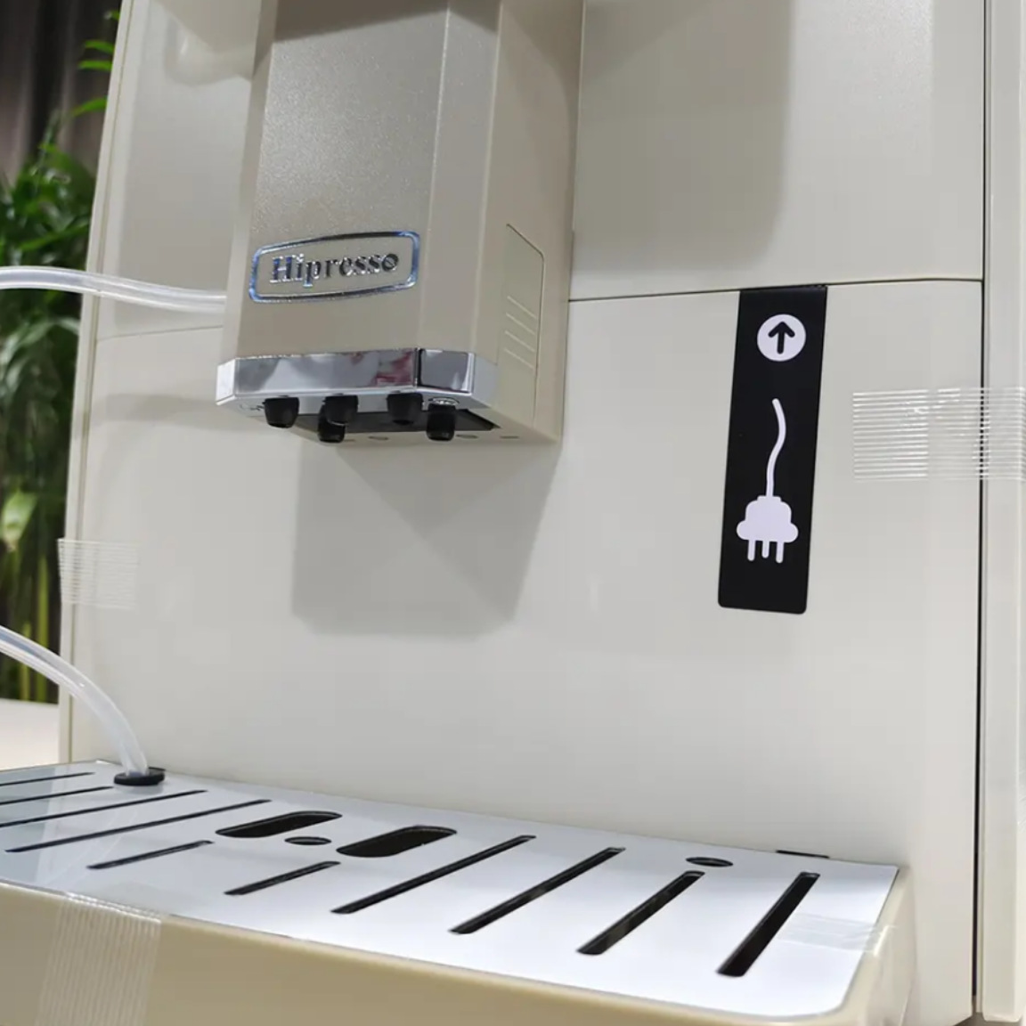 Automático de temperatura controlada máquina de café italiano concentrado pantalla táctil molienda hogar integrado