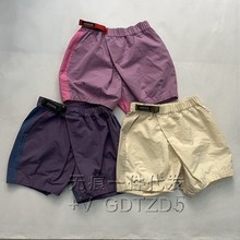 一件代发儿童夏季短裤 日系DD拼色女童裤 棉质童裤 外贸时尚中童