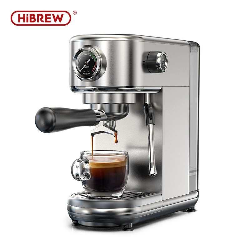 Кофемашина hibrew H10B, оснащенная Небольшим итальянским Полностью автоматическим встроенным офисом для приготовления молочной пены