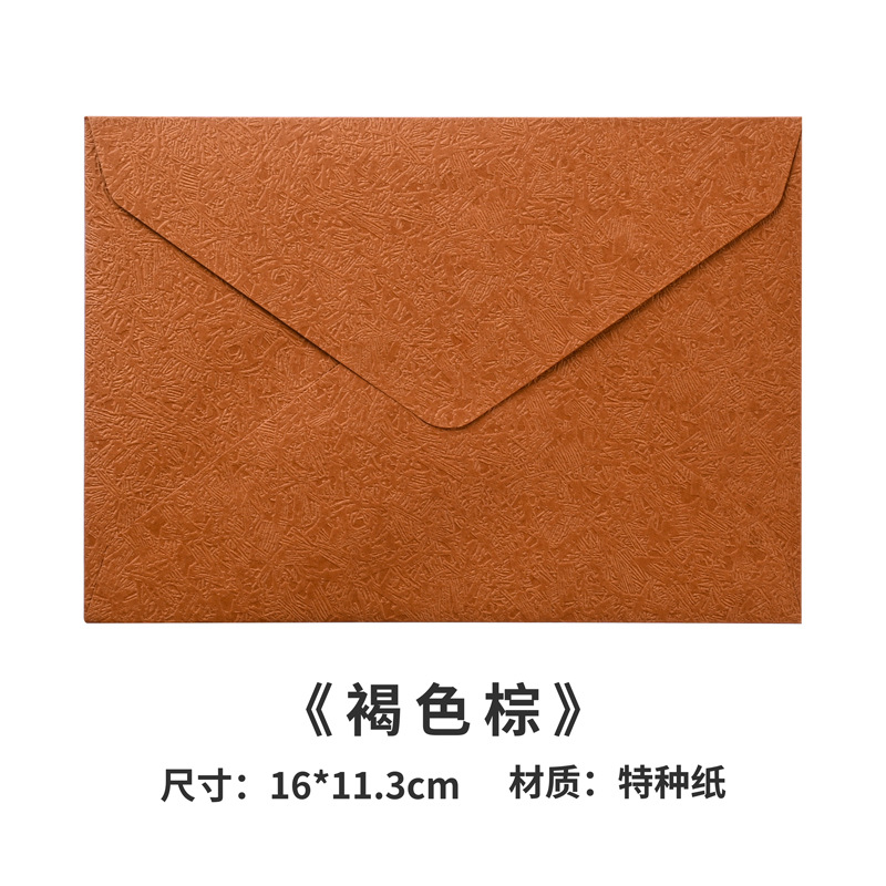 Retro ins alta sensación de sobres de madera grabada pareja carta de amor exquisita confesión bolsa de tarjetas de felicitación papel de carta sello de pintura de fuego