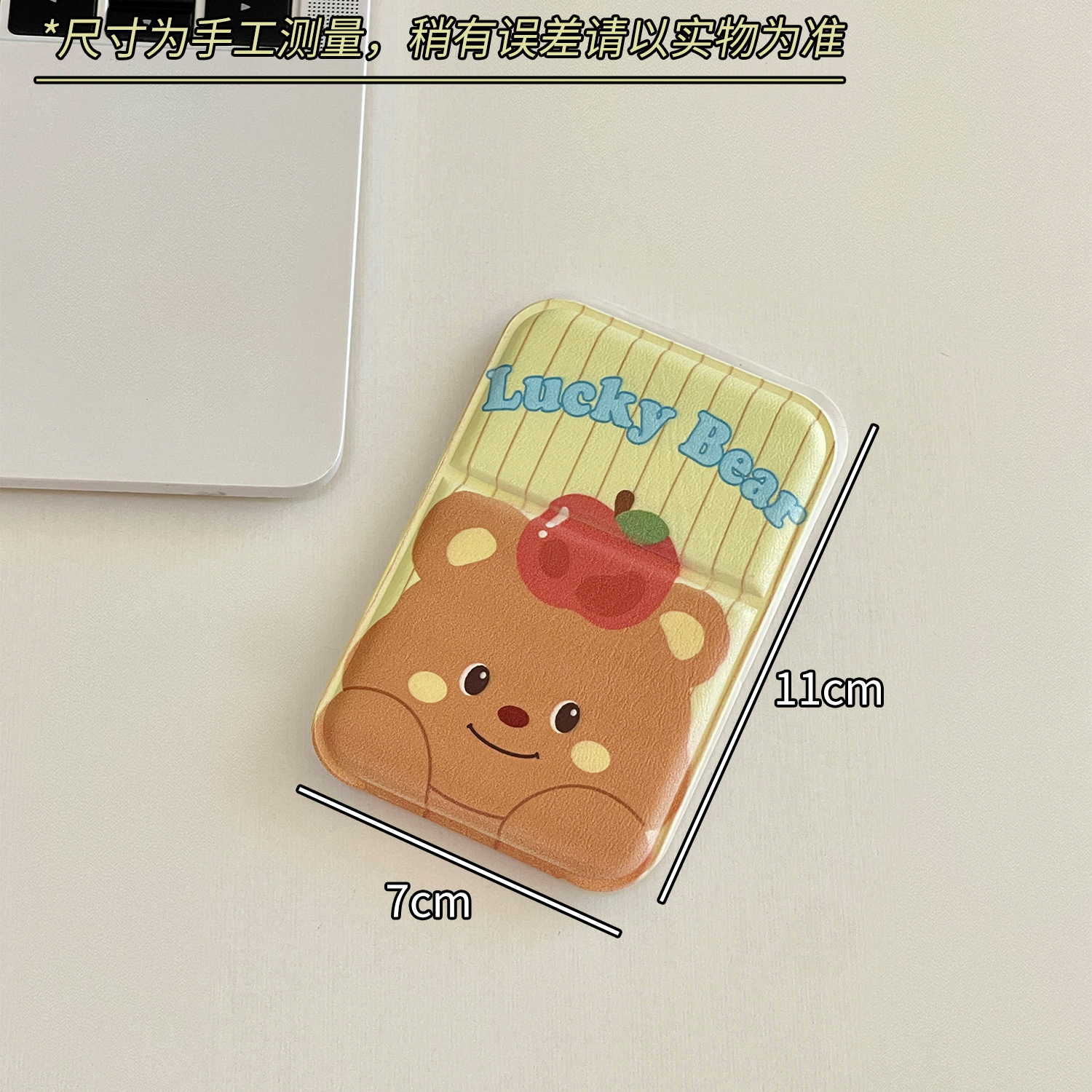 Lindo espejo de maquillaje plegable espejo de escritorio para estudiantes portátil dormitorio portátil portátil espejo de tocador portátil almacenamiento