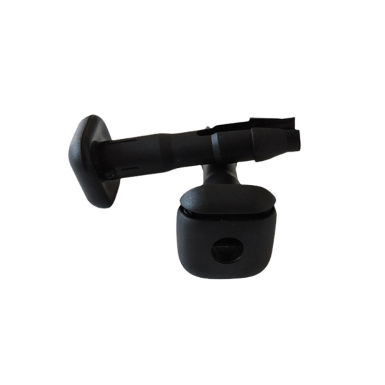 Asiento de coche cola cuadrada reposacabezas Perno apertura 12mm reposacabezas almohadilla presión Varilla plástico cánula enchufe