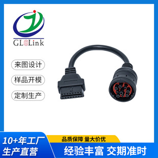 OBD16pin����˹��܇�\�ྀ�����^�z�y��9��B�Ӿ��D�B�Ӿ�J1939