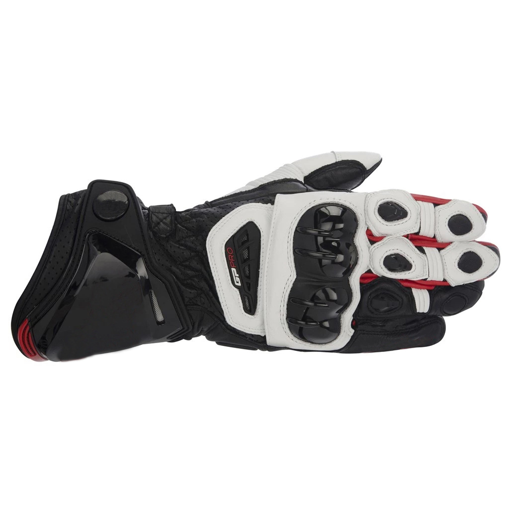 Guantes de ciclismo de motocicleta Guantes de cuero resistentes a las caídas y al desgaste Guantes largos de pista de motocicleta Pantalla táctil