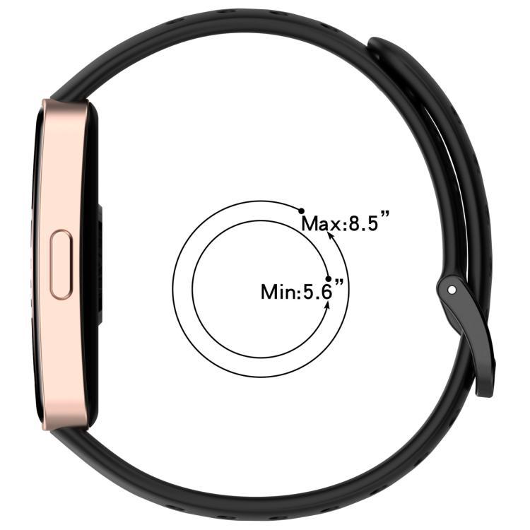 Correa de silicona transpirable xDfind para pulseras Huawei 10 / 9 / 8